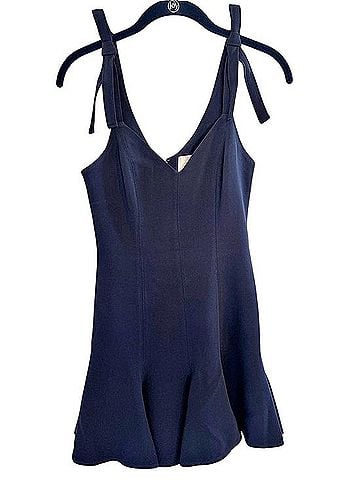 Cinq à Sept Kristy Tie-Strap Mini Dress Cocktail Dress (view 1)