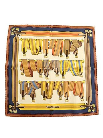 Hermès Carré 42 Silk Multicolour Silk Scarve &amp; Shawl Accessory (view 1)