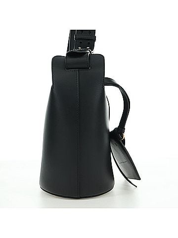 Burberry Supple Bucket Leather Black Leather Handbag (view 2)