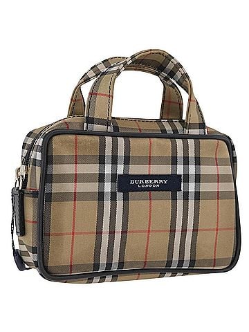 Burberry Nova Check Nylon Beige Nylon Handbag (view 1)