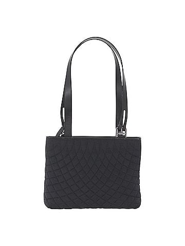 Bally Handbag Quilted Nylon Black Nylon Handbag (view 1)