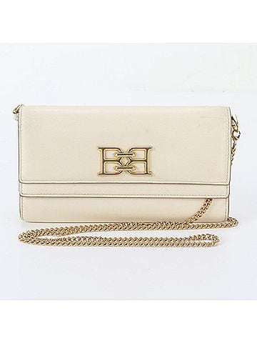 Bally Bally Chain Shoulder Bag Wallet Leather 2-Way Long Bi-fold Women's (view 1)