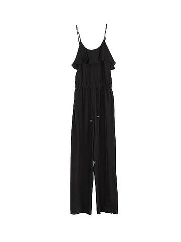 Michael Kors Michael Kors Sleeveless Jumpsuit in Black Polyester (view 1)