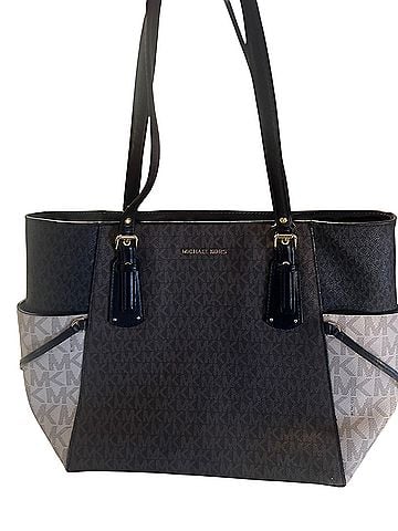 Michael Kors Leather Tote (view 1)