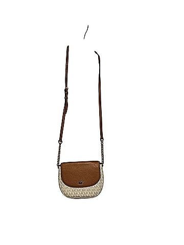 Michael Kors Emilia Small Signature Logo Saddle Crossbody Bag Crossbody Bag (view 2)