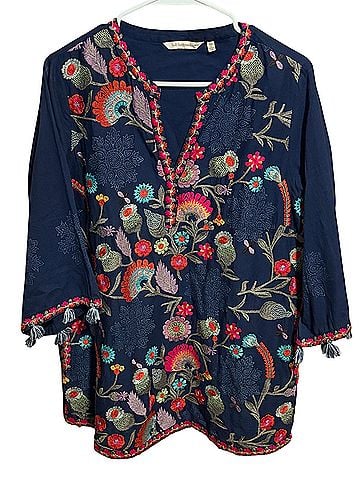 Soft Surroundings 3/4 Sleeve Blouse (view 1)