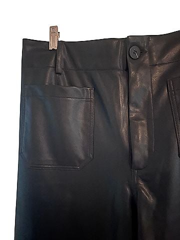 Maeve Faux Leather Pants (view 2)