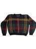 Best Plaid Green Black Red Yellow Pullover Sweater Size S - photo 1