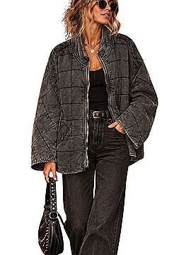 Free People Quilted Dolman Jacket Jacket (view 1)