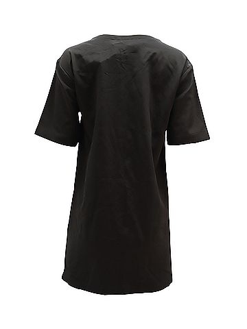 Moschino Moschino Studded Shirt Dress in Black Viscose (view 2)