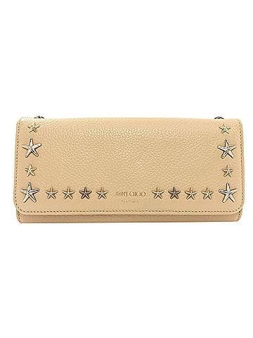 Jimmy Choo Jimmy Choo Star Motif Studded Leather Long Wallet for Women (view 1)