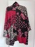 Alice + Olivia Paisley Leopard Print Red Black Jacket Size M - photo 4