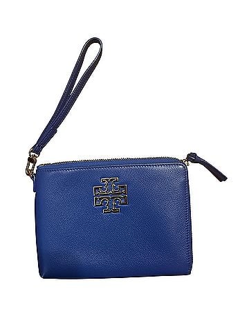 Tory Burch Britten Leather Wristlet (view 1)