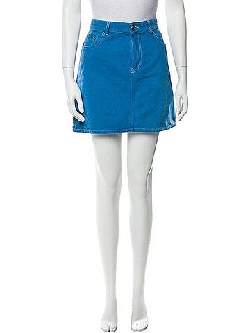 Ganni Denim Skirt (view 1)