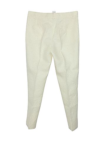 Dolce & Gabbana Dolce &amp; Gabbana Slim Fit Trousers in White Cotton (view 2)