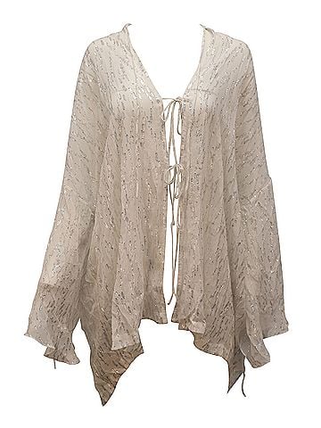IRO Iro Fuchsia Maisie Top in White Silk (view 1)