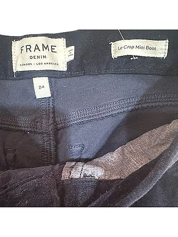 FRAME Denim Le Crop Mini Boot Cut Jeans (view 2)