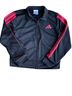 Adidas 100% Polyester Black Red Track Jacket Size S - photo 1