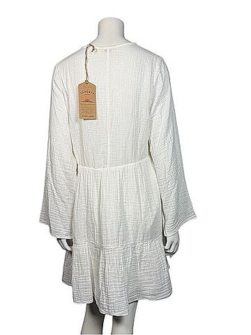 Faherty Dune Cotton Gauze Oceana Dress Casual Dress (view 2)