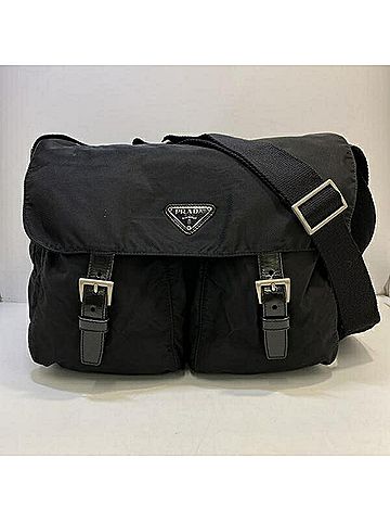 Prada PRADA Shoulder Bag Messenger Nylon Black Prada (view 1)