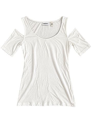 DKNYC Short Sleeve Blouse (view 1)