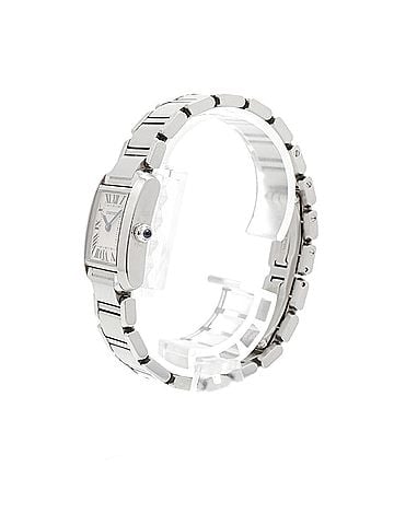 Cartier Cartier Tank Française SM W51008Q3 Ivory Dial Women's Watch (view 2)