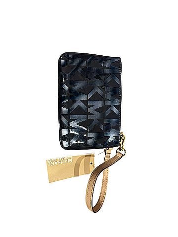 Michael Kors Leather Wristlet (view 1)