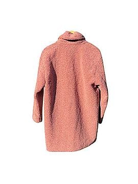 Daily Ritual Teddy Fleece Oversized Lapel Coat Coat (view 2)