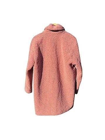 Daily Ritual Teddy Fleece Oversized Lapel Coat Coat (view 2)