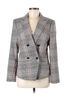 Evereve Plaid Gray Evereve Blazer Size M - photo 1