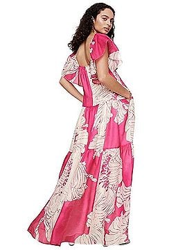 Banana Republic Linen Silk Maxi Dress Casual Dress (view 2)