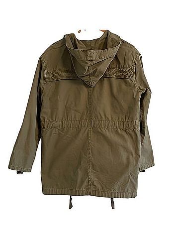Trouve Hooded Anorak Jacket Jacket (view 2)