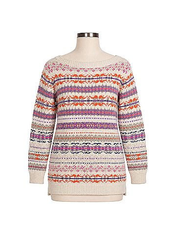 Ralph Lauren Fair Isle Sweater Tunic Pullover Sweater (view 1)