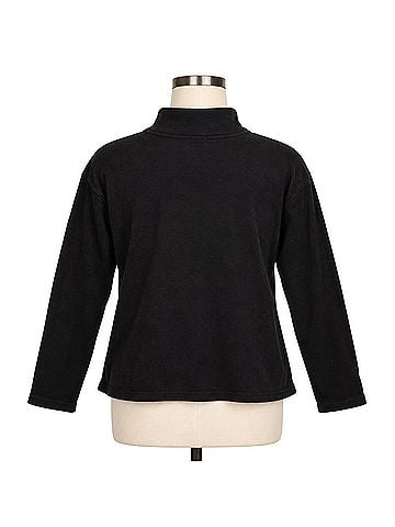 Amadi Mockneck Swing Hem Pullover Sweater (view 2)