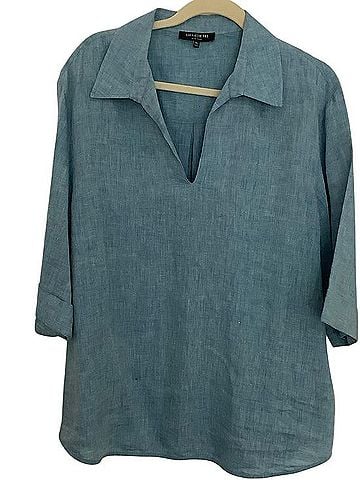 Lafayette 148 New York Short Sleeve T-Shirt (view 1)