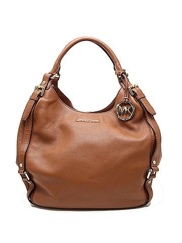 Michael Kors Michael Kors tote bag, leather, brown, women's, 450352 (view 1)