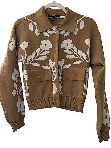 Ellen Tracy Snap Front Cardigan (view 1)