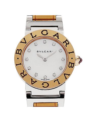 Bvlgari Bvlgari 12P Diamond BBLP26SG White Dial Women's Watch (view 1)
