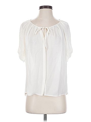 Joie Joie Short Sleeve Silk Top (view 1)