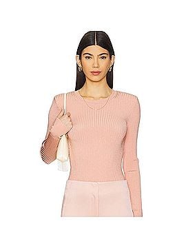 Veronica Beard Acara Long Sleeve T-Shirt (view 2)