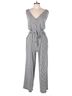 Max Studio Metallic Gray Max Studio Jumpsuit Size M - photo 1