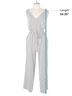 Max Studio Metallic Gray Max Studio Jumpsuit Size M - photo 3