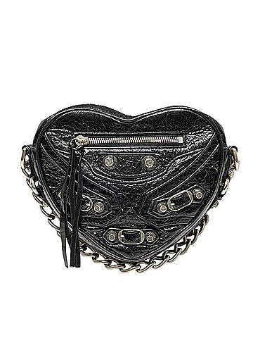 Balenciaga Balenciaga Le Cagol Heart Chain Shoulder Bag, Lambskin, 722781 (view 1)