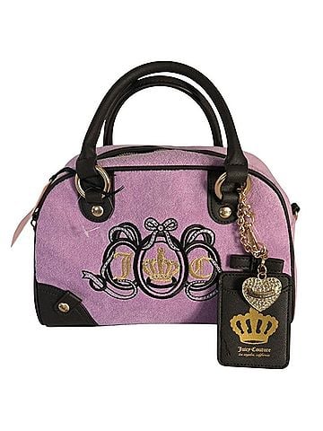 Juicy Couture Lovers Club Bowler Satchel and Wallet Tote (view 2)