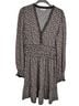 Max Studio Floral Black Ivory Pink Cocktail Dress Size M - photo 1