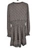 Max Studio Floral Black Ivory Pink Cocktail Dress Size M - photo 2
