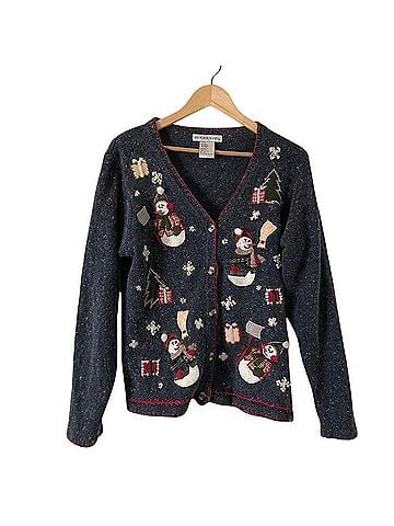 Victoria Jones Christmas Cardigan Cardigan (view 1)