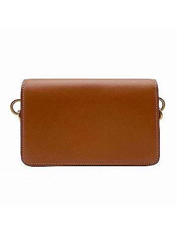 Tod's TOD'S Shoulder Bag T-Timeless Mini Pouch T-Logo Leather Brown Women's (view 2)