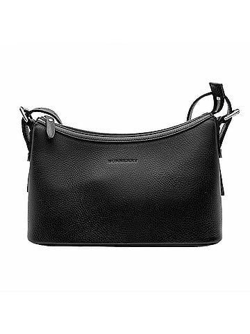 Burberry BURBERRY Nova Check Shoulder Bag, One-Shoulder Handbag, Leather, Black, Women's (view 1)