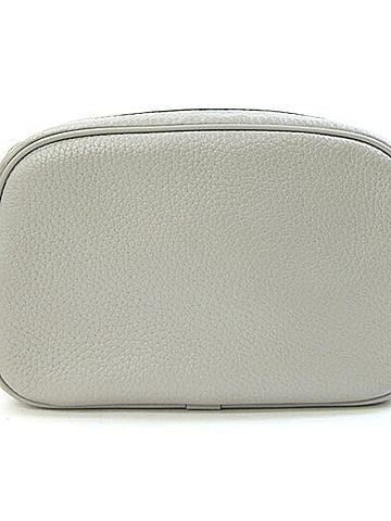 Coach Coach Shoulder Bag Camera CC386 Gray Leather Pouch Women's COACH (view 2)